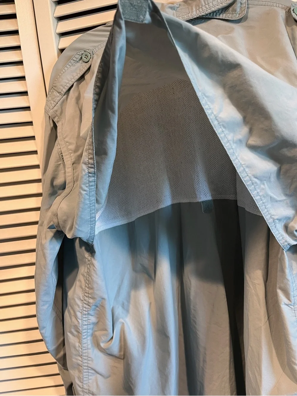 Cabela's Light Teal Men's Lightweight Fishing Jacket